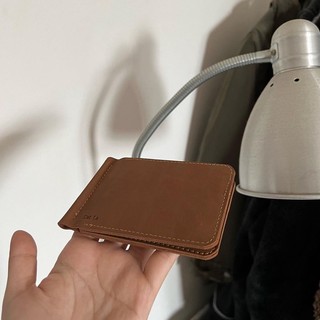 (ORDER) Ví da mini unisex Handmade Clip Wallet Onetothree