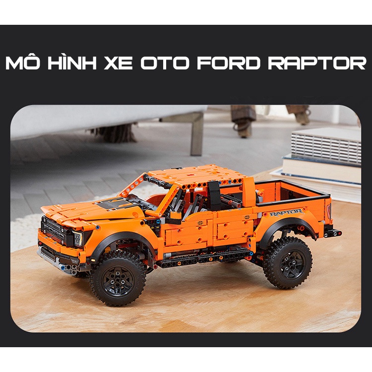 Mô Hình Lego Xe Ford Raptor Tỉ Lệ 1 : 10
