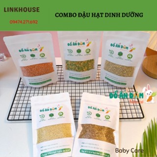 Các loại đậu hạt hữu cơ cho bé ăn dặm- gà kê lăng đỏ hạt chia quinoa lanh ý dĩ