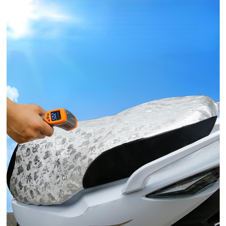 Đệm Da Bọc Yên Xe Máy Chống Nắng Chống Thấm Nước Thông Dụng