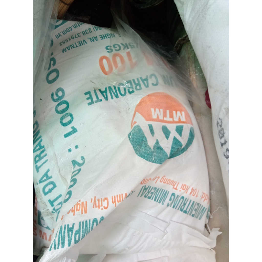 1 kg Bột đá CaCO3 phụ gia nhựa composite, nhựa polyester resin, bột đá dùng trong sản xuất composite
