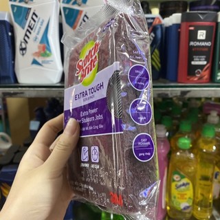 Miếng rửa chén Scotch Brite (Cót rai) 3M - 4 MIẾNG