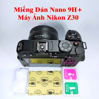 Miếng dán cường lực dẻo nano 9h+ cho màng hình máy ảnh nikon z30