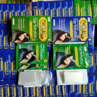 Diệp Thảo Xuân - dầu gội thảo dược nhuộm đen tóc