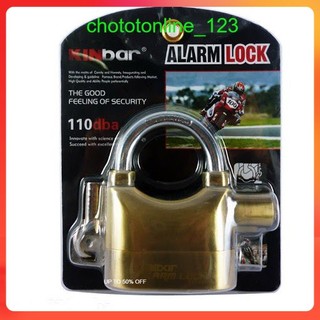 Ổ Khóa Chống Trộm Kinbar Alarm Lock 110dba Có Còi Báo Động