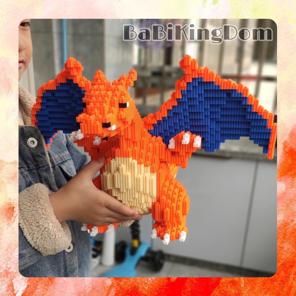 48 Mẫu Đồ chơi xếp hình Naruto, PiKachu, Doreamon, Lufi , lắp ráp các nhân vật hoạt hình, mô hình trong game