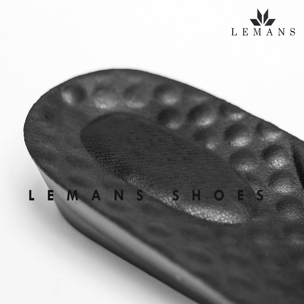 Lót tăng chiều cao 3cm NAM NỮ cho giày Boots, Chelsea, Harness, Zip Chunky... LEMANS, lót bọt biển độn tăng cao
