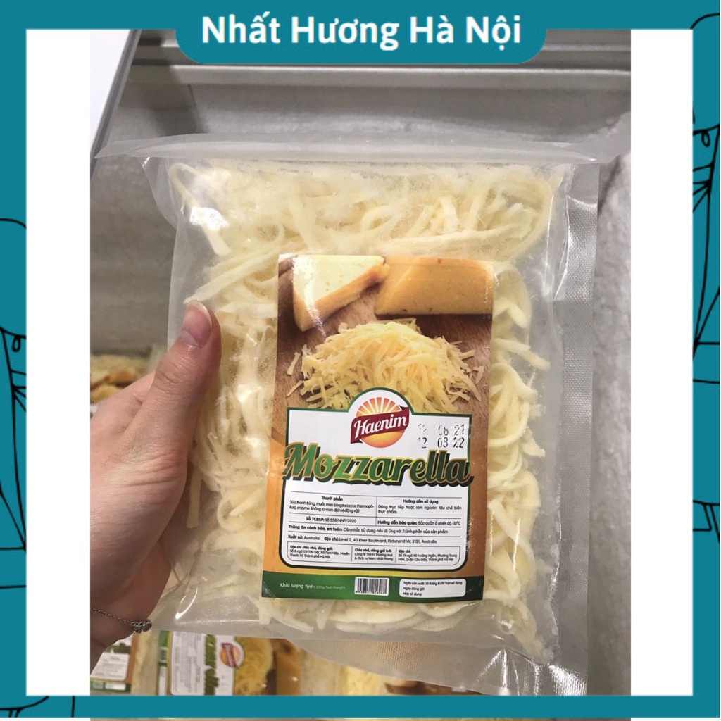 Phô Mai Mozzarella Bào Sợi Heanim 200gr