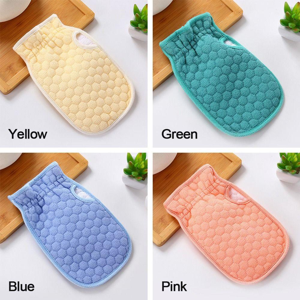 KUNHEV Set 2 Khăn Tắm Mát Xa Tẩy Tế Bào Chết Cho Da