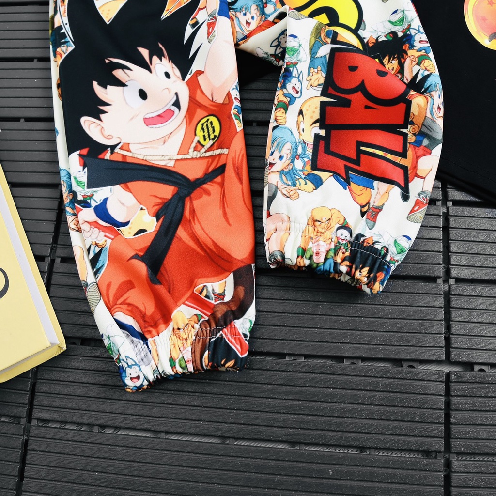 Bộ Songoku tay dài 2022 siêu chất lượng cotton xịn đẹp SOK2201