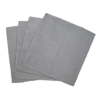 Khăn lau kính, điện thoại hoặc đồ trang sức màu đen 8x8cm shopthoitrang4444