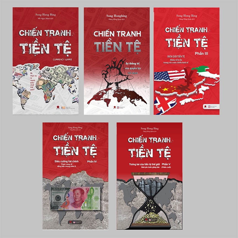 Sách - Bộ 5 cuốn chiến tranh tiền tệ - Lẻ tùy chọn (Tập 1 + 2 + 3 + 3 + 5) | BigBuy360 - bigbuy360.vn