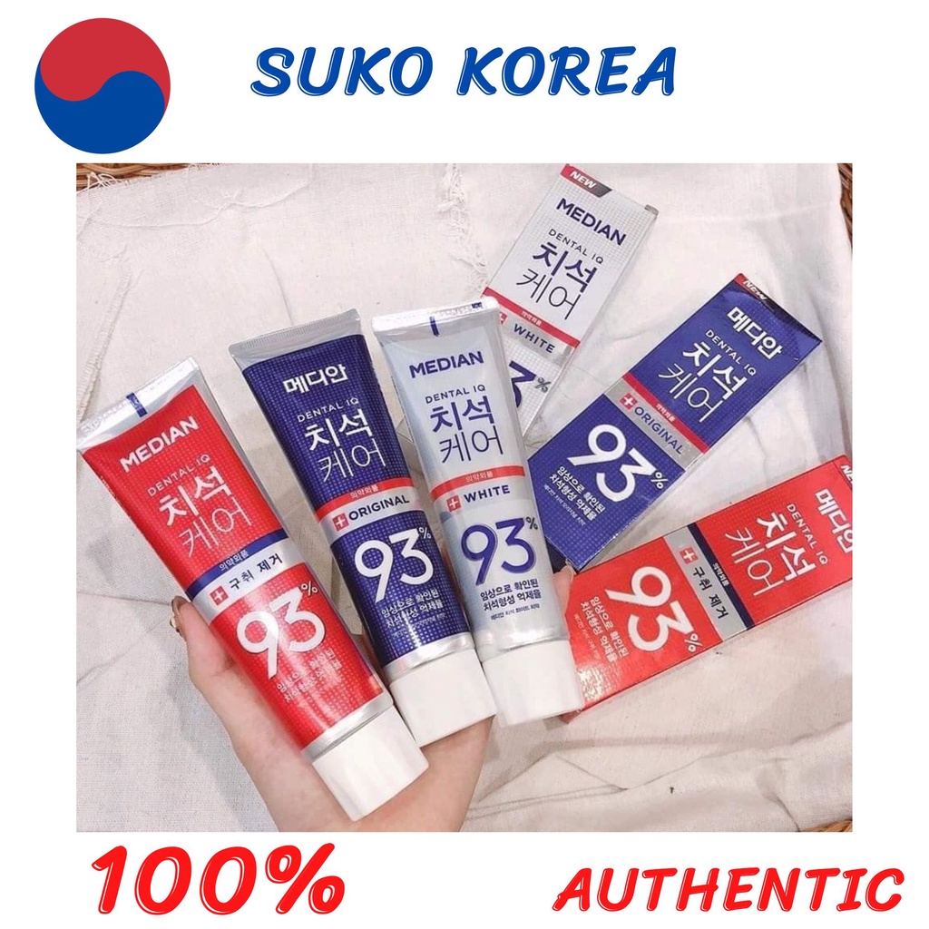 kem đánh răng Median 93% Hàn Quốc - shop mỹ phẩm chính hãng suko korea
