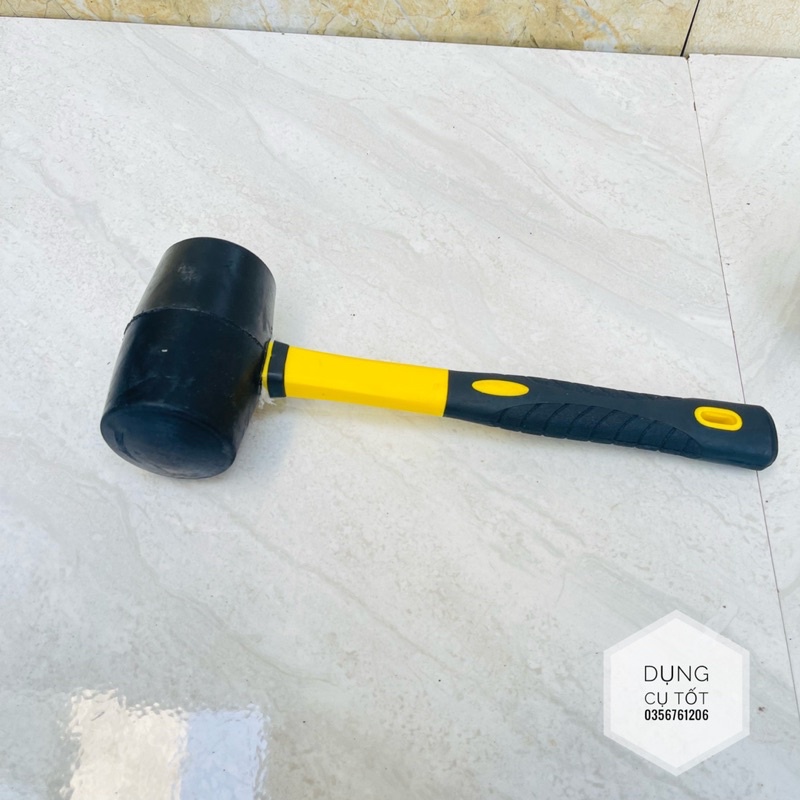 Búa cao su 500g cán đúc loại 1