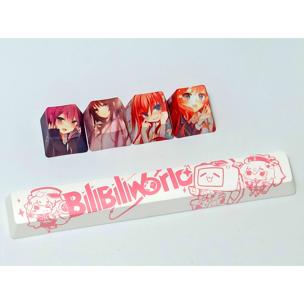 Set 5 Nút Bàn Phím Cơ OEM Hai Chiều Bằng Nhựa PBT 6.25