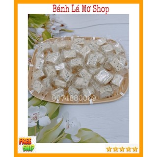 100gr kẹo dừa sáp mè đen kiên long- bánh lá mơ shop