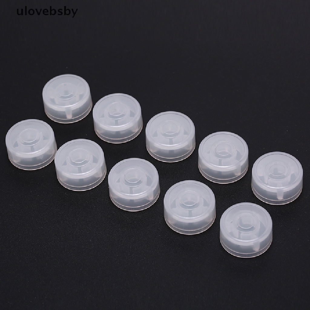 Ulovebsby 10 cái footswitch topper nhựa bumpers guitar effect pedal foot nail cap vn
