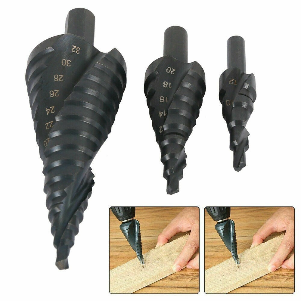 Mũi Khoan Hình Tam Giác Bằng Thép Màu Đen Tốc Độ Cao Chuyên Dụng