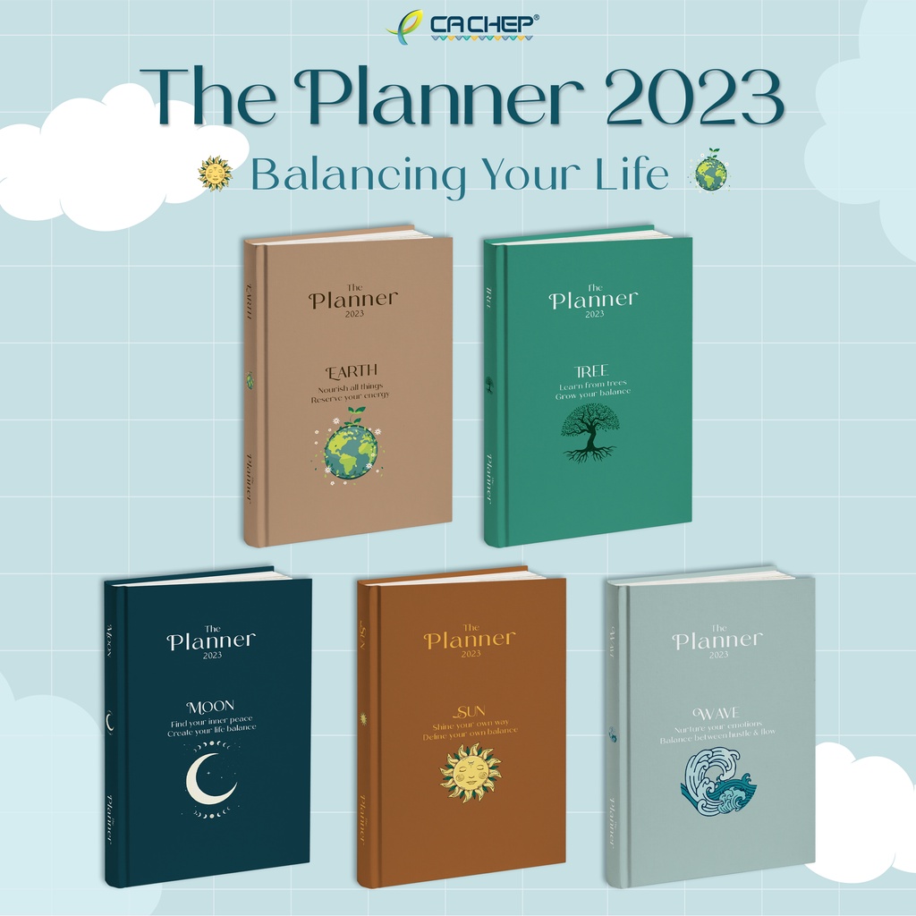 Cá Chép - Sổ Planner 2023 - The Planner 2023 - Bạn đồng hành cân bằng cuộc sống