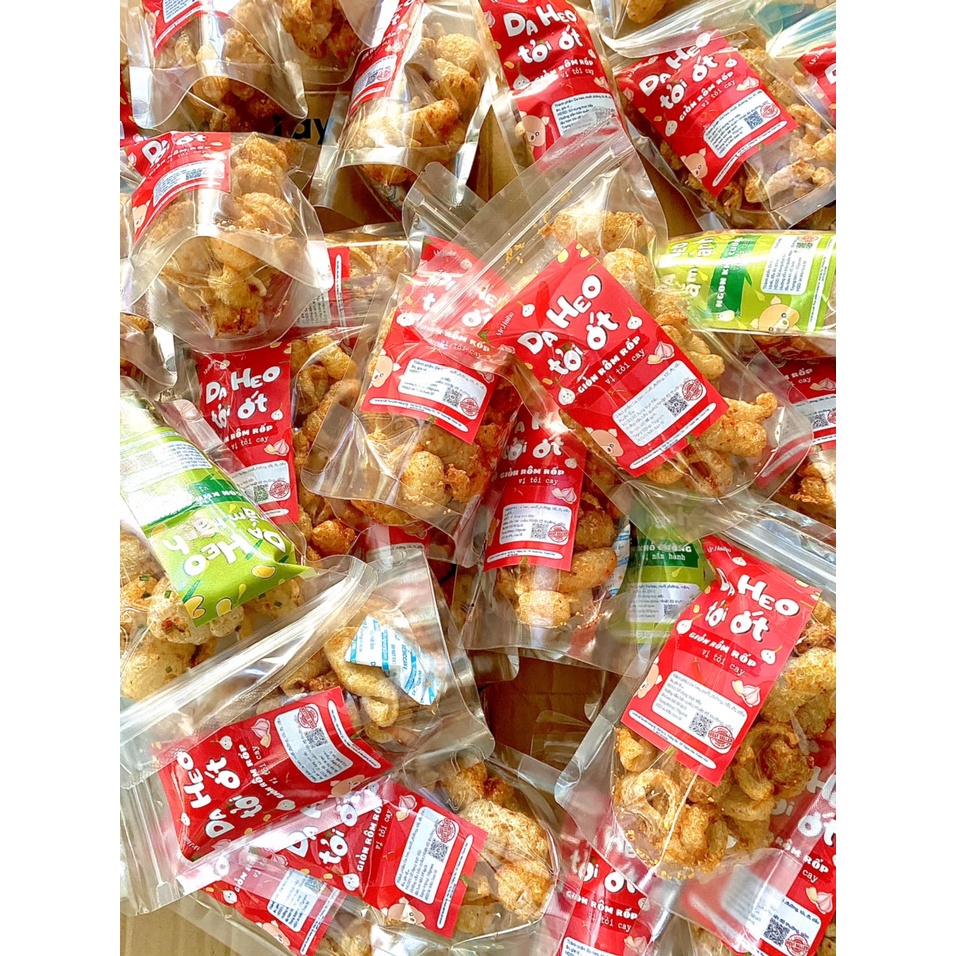 Da Heo Tỏi Ớt, Da Heo Cháy Tỏi, Da Heo Mắm Hành Giòn Rồm Rộp Siêu Ngon, Siêu Rẻ. Ăn Là Mê - Ngon Nhớ Mãi