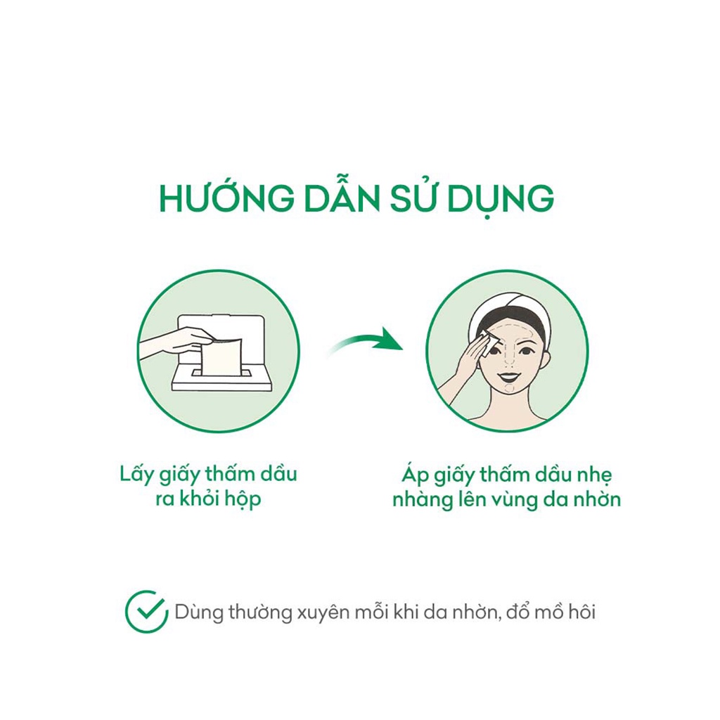 Giấy thấm dầu Acnes Oil Remover Paper -Hộp 50 tờ