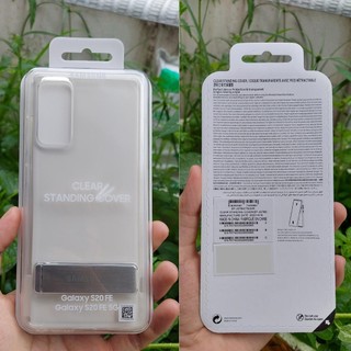 [Chính hãng] Ốp Clear Standing Cover dành cho Galaxy S20 FE (Fan Edition)