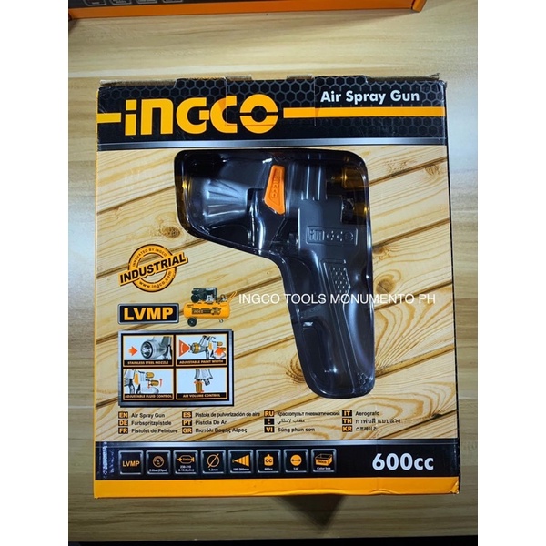 INGCO Súng phun sơn 600cc ASG1065