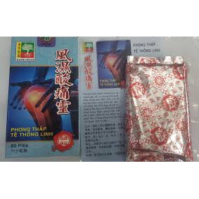 Phong Thấp Tê Thống Linh Malaysia - Xương khớp như đau nhức, sưng viêm khớp, đau mỏi vai gáy, đau tay chân - Hộp 60 viên