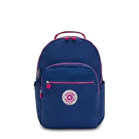 KIPLING Ba Lô Đi Học / Du Lịch Sức Chứa Lớn Siêu Nhẹ Chống Thấm Nước Phong Cách Mới 2022 Cho Nữ |Seoul