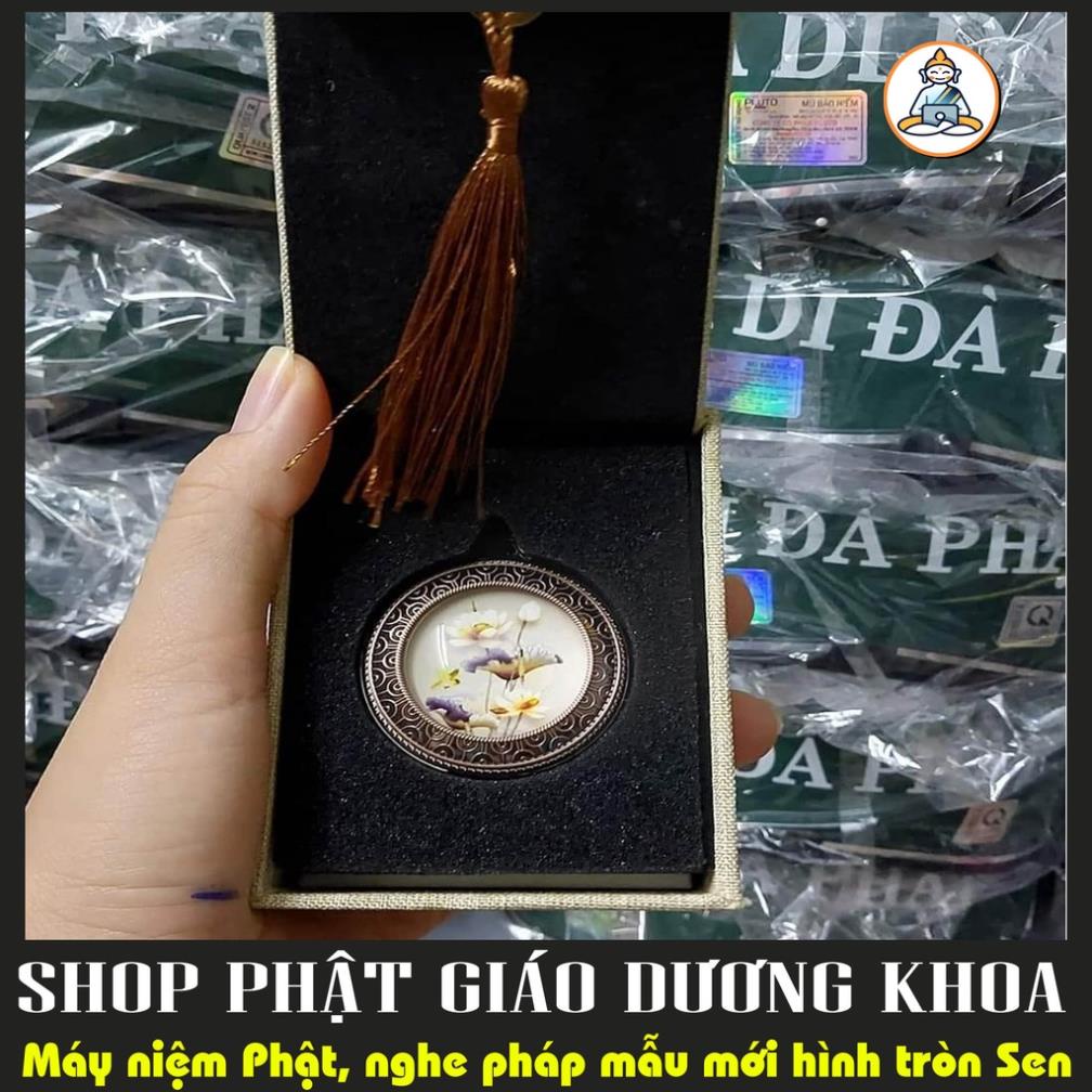 Máy niệm Phật, nghe pháp mẫu mới đồng hồ, hoa sen cực đẹp, nhỏ gọn, đeo cổ