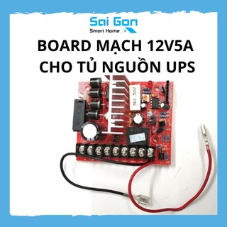 Mạch chuyển đổi ups 12v5a thay thế cho tủ ups lưu điện access control