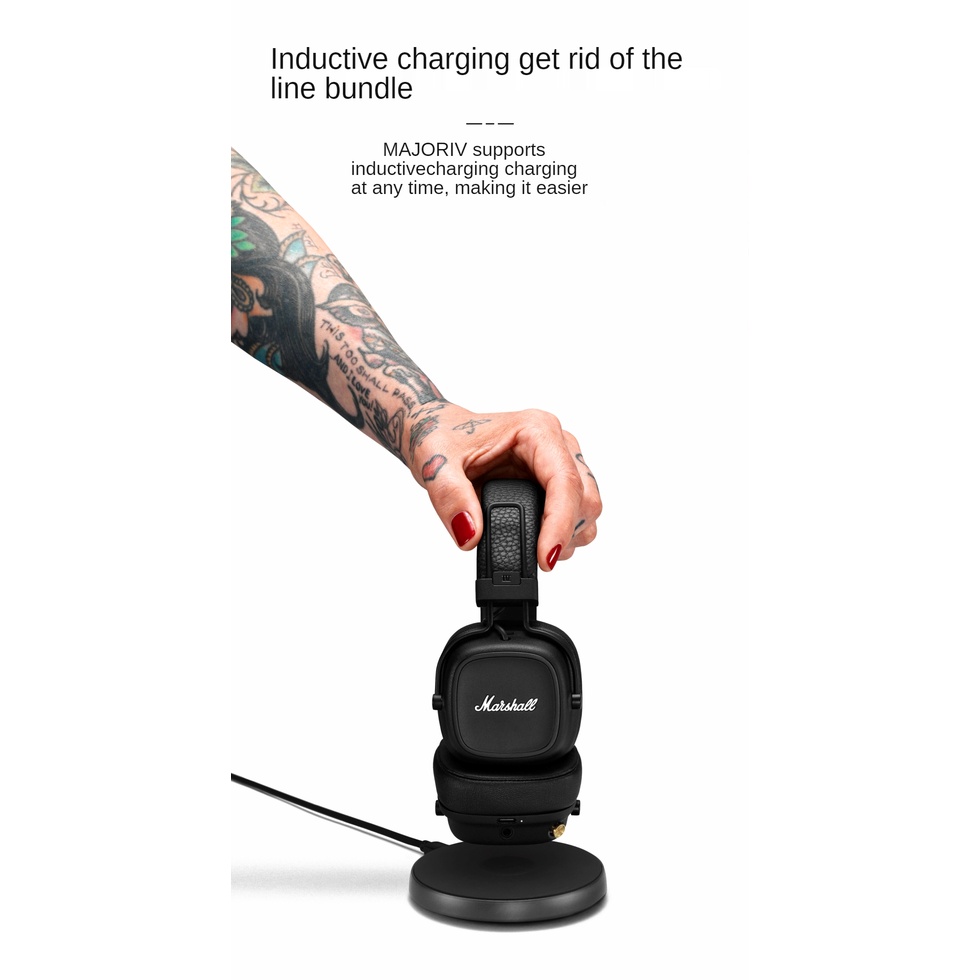 Tai Nghe Bluetooth Không Dây 4 Thời Gian Mới Cho Marshall Major IV