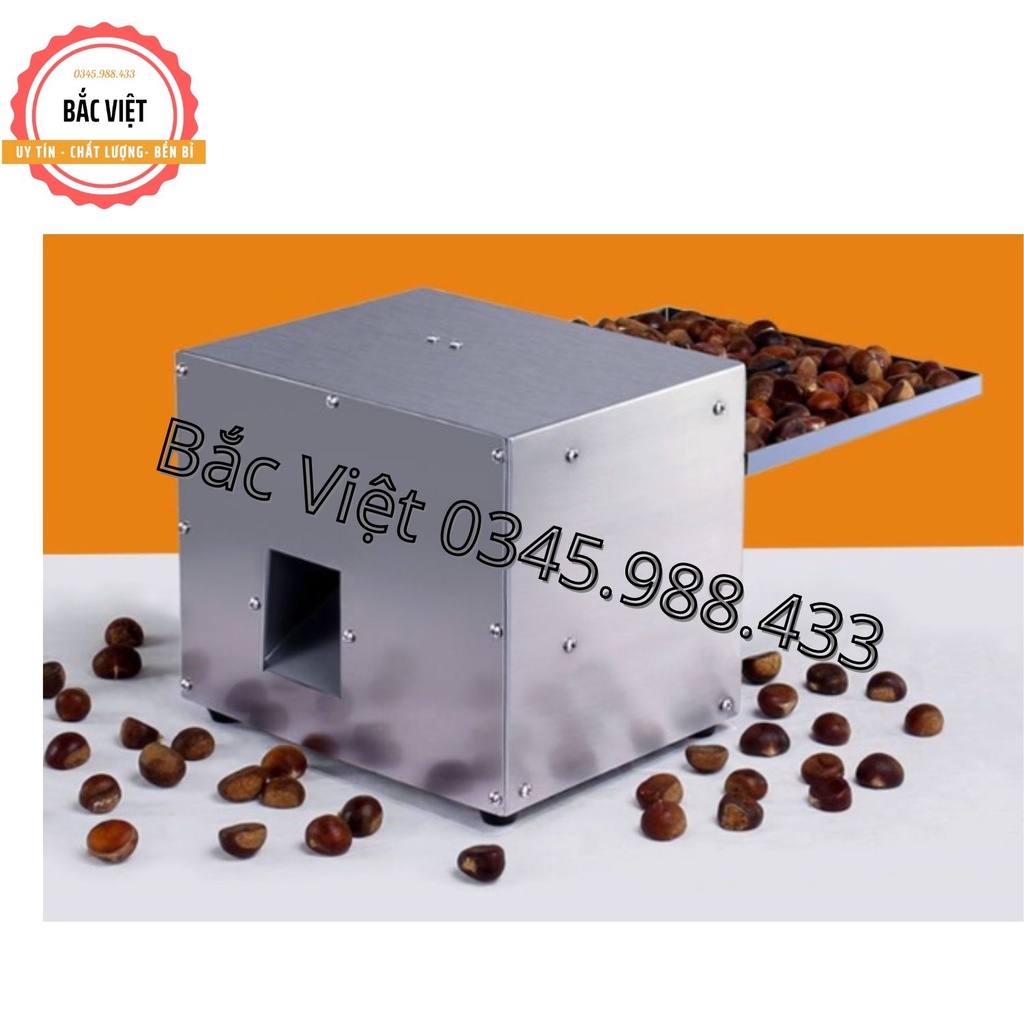 Máy khứa tách vỏ hạt dẻ loại mini cao cấp tách được 25kg/1h - BẢO HÀNH 12 THÁNG