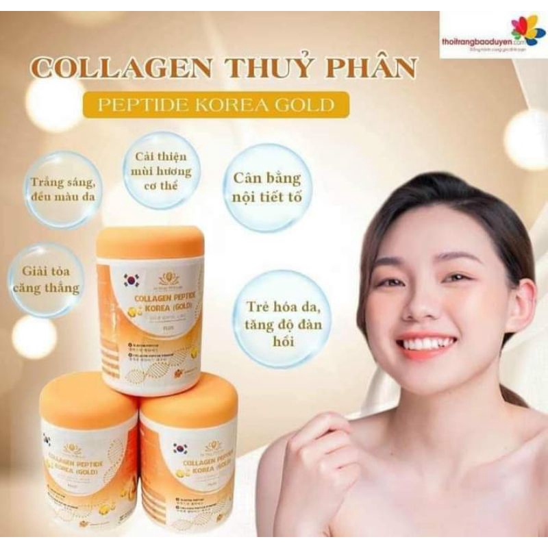 Collagen thủy phân pepide god . hộp 30 goi