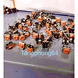 Biến trở tinh chỉnh (VR) màu cam , giá 20 con 70k , có đủ tất cả các tri số