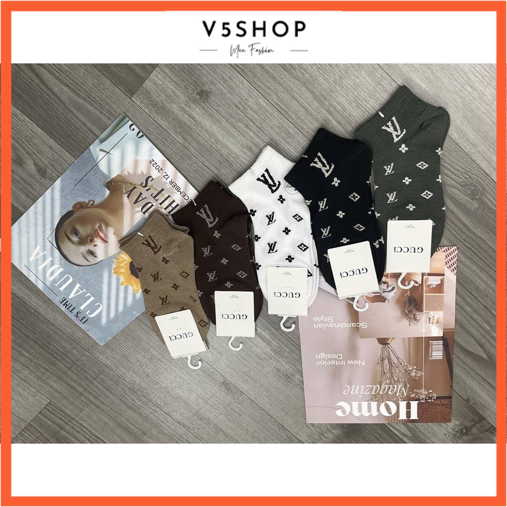 Tất vớ cổ ngắn GUCCI💥tất đẹp_bàn chân đẹp TN64