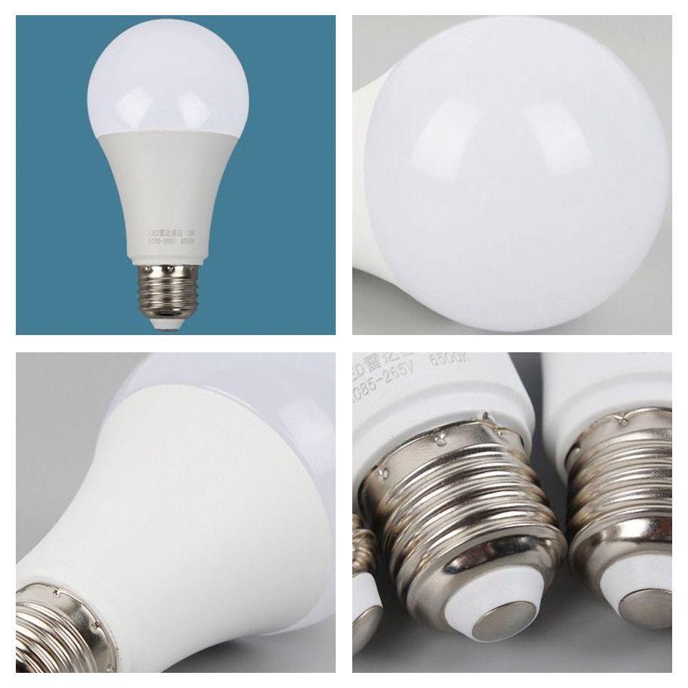 Bóng Đèn Cảm Biến Radar Trắng Thông Minh Độ Nhạy Cao Tiết Kiệm Năng Lượng