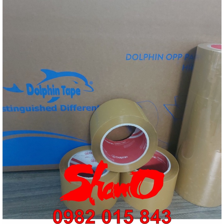 Băng keo đục 70mm x 100Y đóng gói hàng hóa – Băng dính đục OPP chuyên dùng trong công tác đóng gói