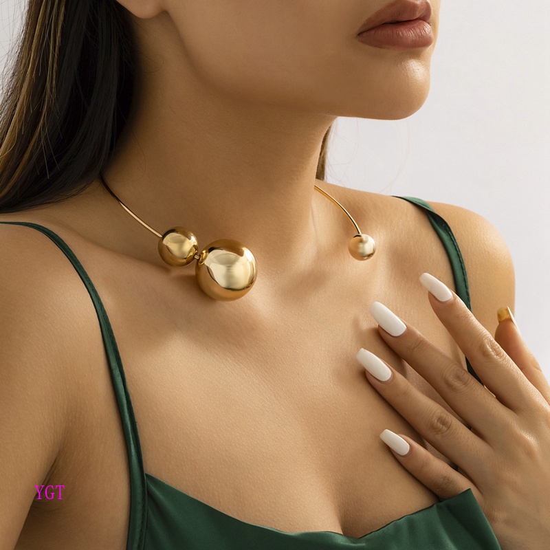 Ygt Vòng Cổ Choker Đính Ngọc Trai Giả Màu Trắng Thời Trang Dành Cho Nữ
