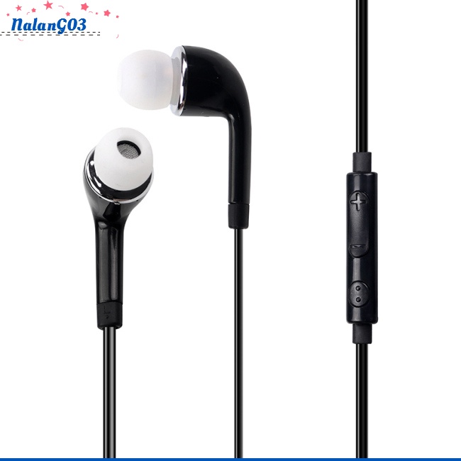 Tai Nghe Nhét Tai Jack 3.5mm Có Micro Thiết Kế Thời Trang Cho Điện Thoại Samsung HTC Xiaomi Huawei