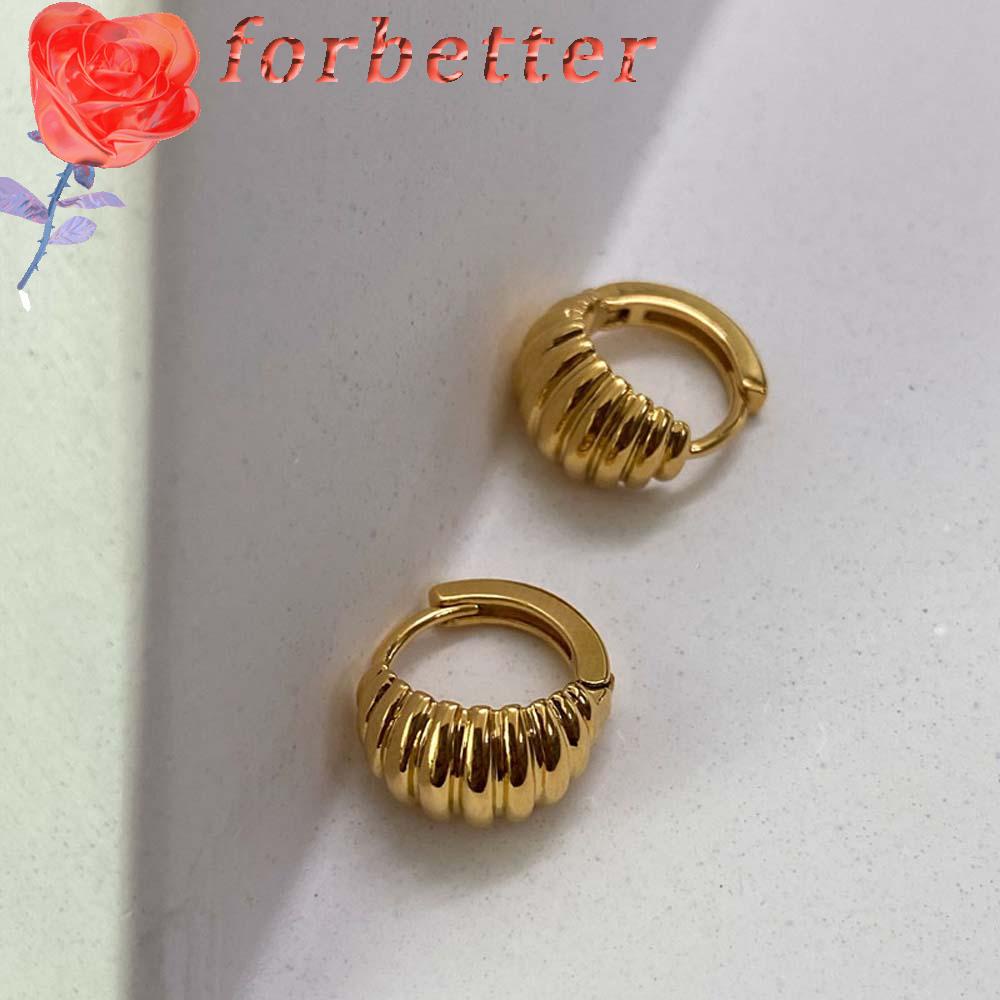 Khuyên tai dạng hạt hình lục giác bằng hợp kim nhiều màu thời trang cho nữ