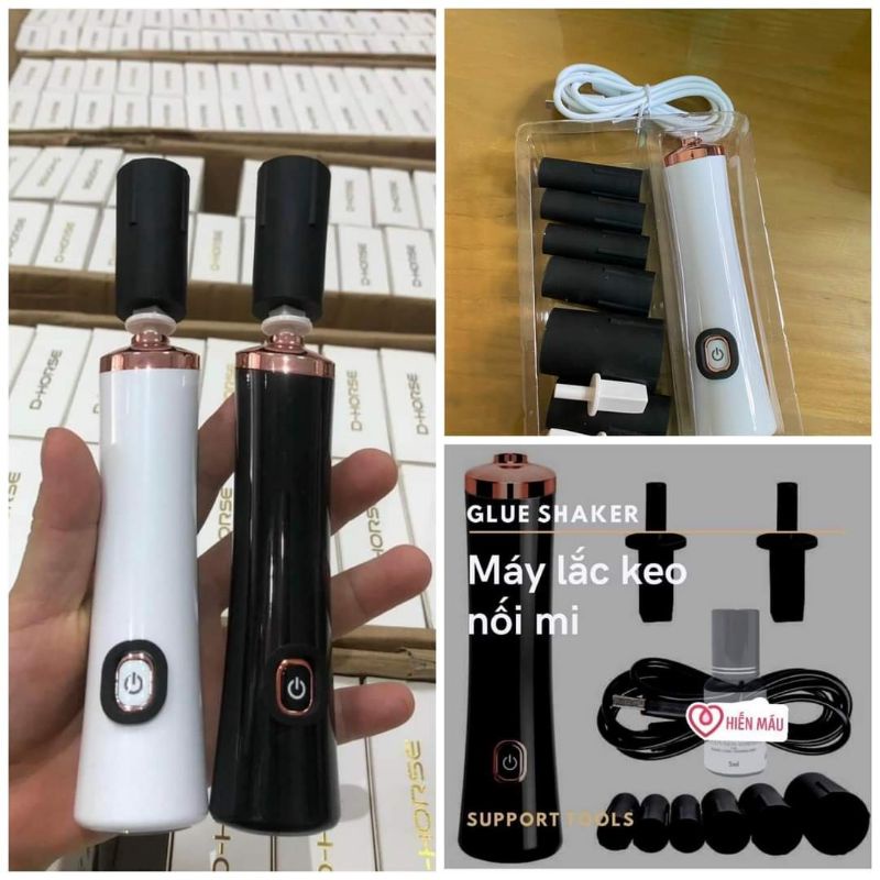 máy lắc keo tích điện .