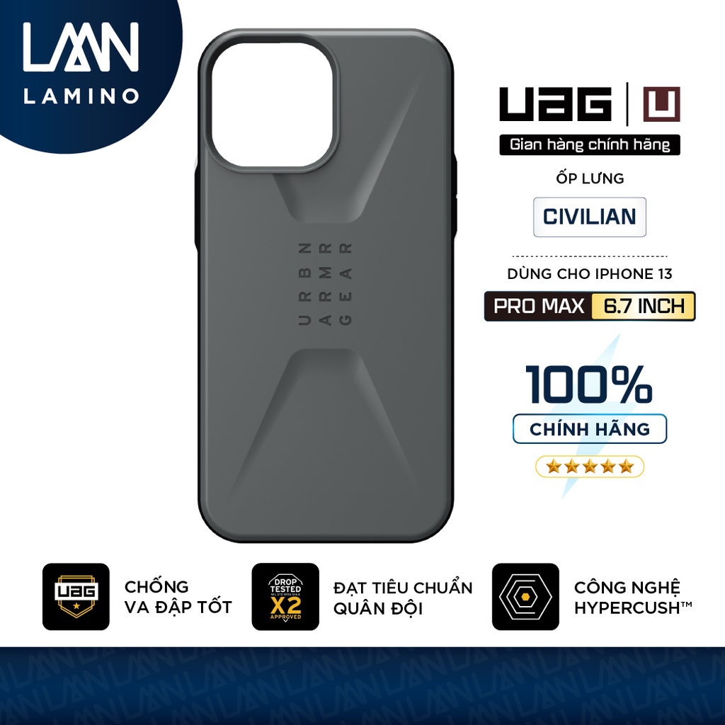 Ốp lưng UAG Civilian cho iPhone 13 Pro Max [6.7 inch]