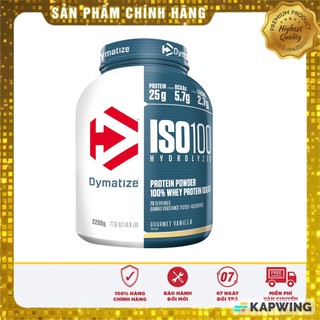 [GIÁ RẺ] Iso100 Whey Protein Tăng Cơ Hydrolyze - 5lbs