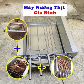 Máy quay thịt mini