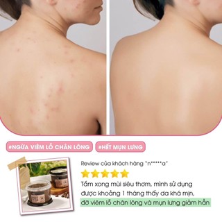 Tẩy da chết Body Cafe Organic  Nga