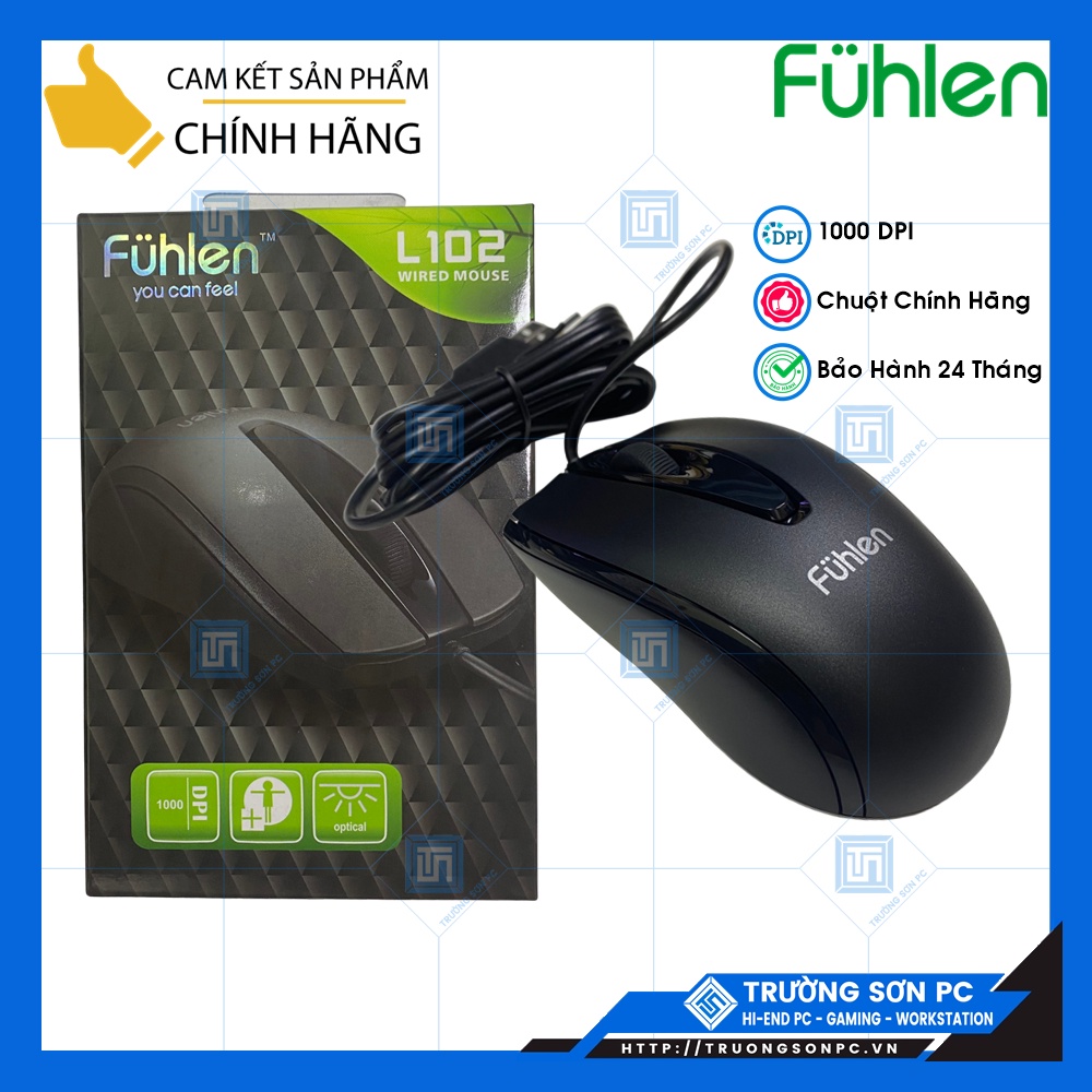 Chuột Máy Tính Fuhlen L102 Có Dây/ A09B/ M70 Không Dây Chính Hãng | Maytinhtruongson.vn
