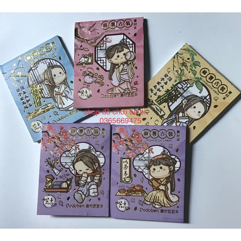 Combo 5hộp dán 16t/5 cuốn sổ dán