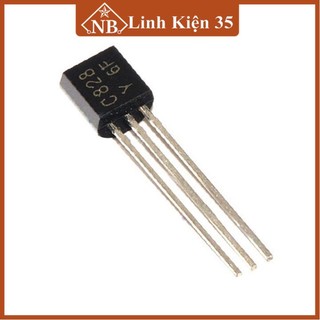 C828 TO-92 transistor NPN 0,1a 25v