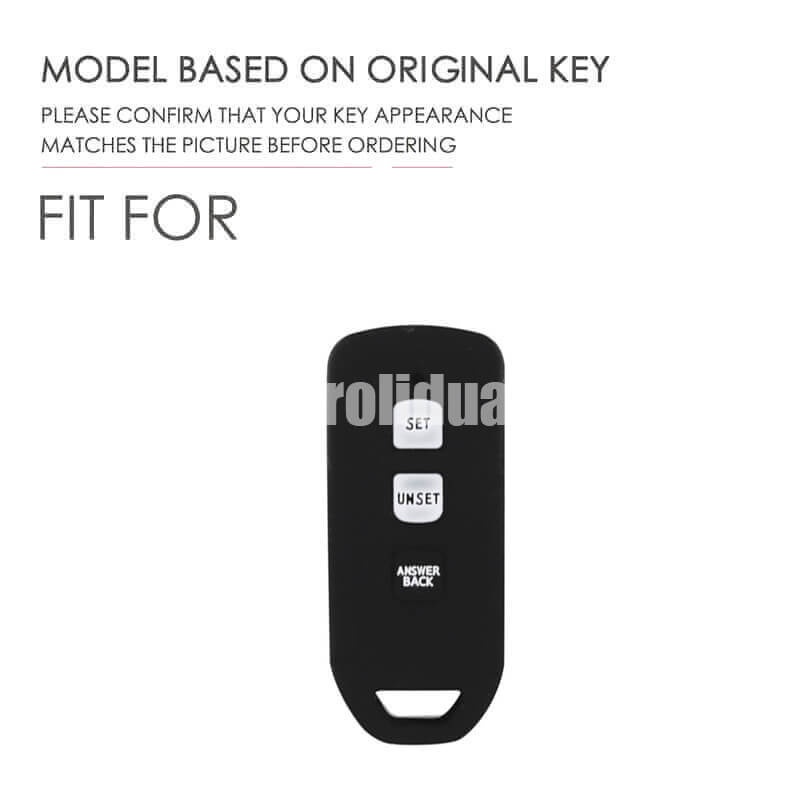 Vỏ Bọc Chìa Khóa Điều Khiển 3 Nút Bằng Da Cho Xe Máy Honda Scoopy Vario PCX Monkey 125 Monyet 125 Motor